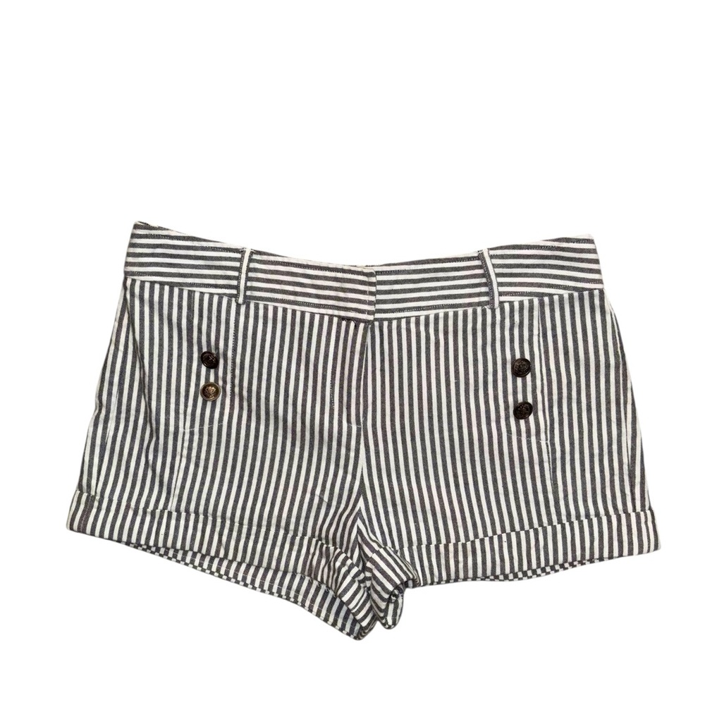 Forever 21 Gray and White  Striped Shorts